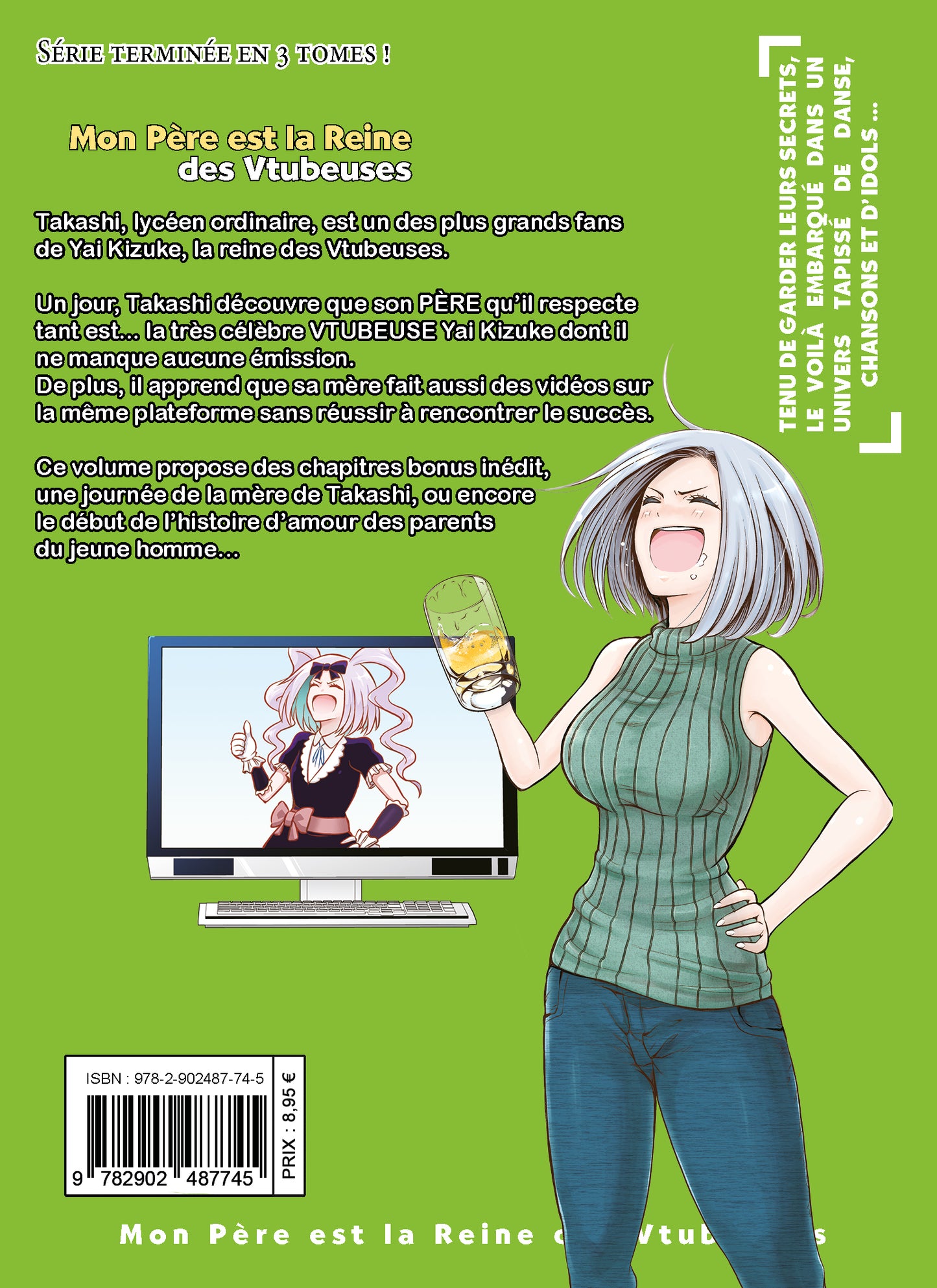 Mon père est la reine des Vtubeuses Tome 1/3