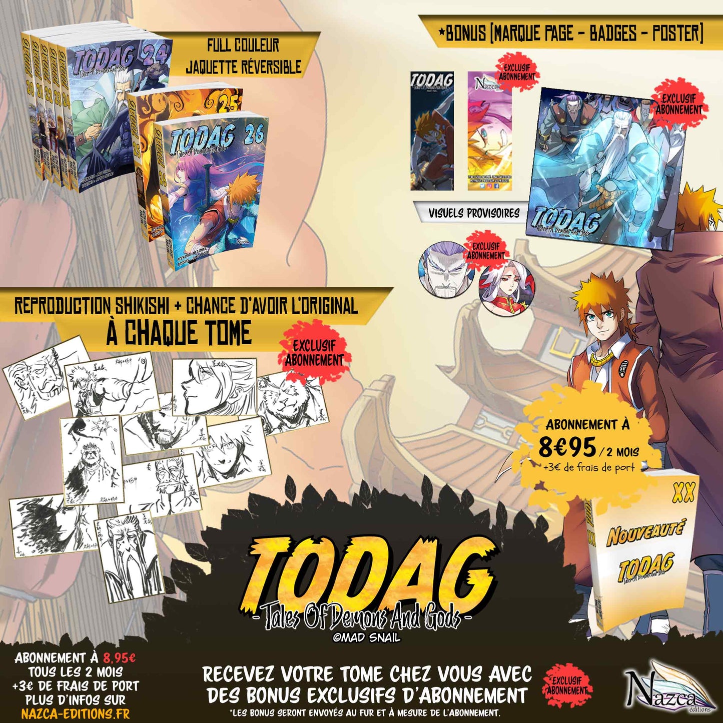 Z Prochain TODAG (Abonnement à partir du Tome 28)